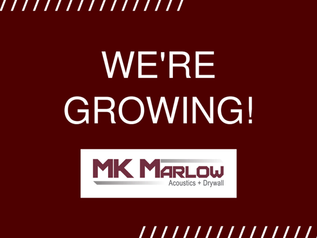 Join our team now! Send resume to info@mkmarlow.com