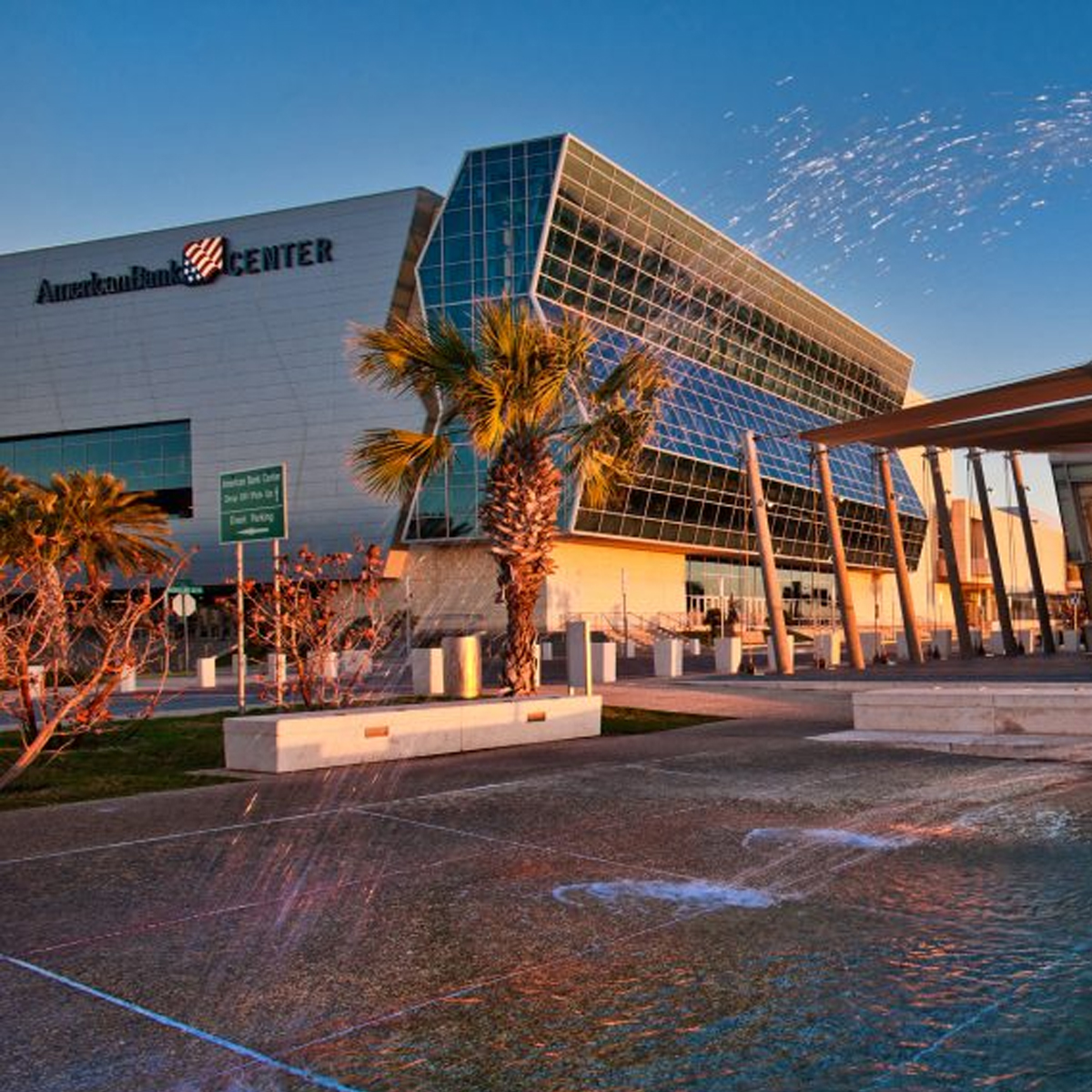 AmericanBank Center exterior.